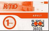 Image sample of an Adult 1-Ride Pass