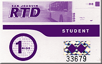 Image sample of a Student 1-Ride Pass